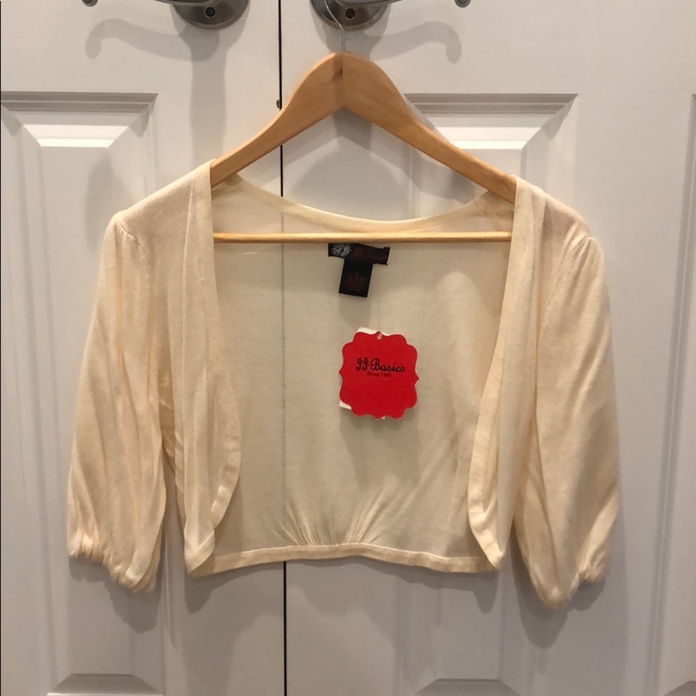 Cropped cardigan
